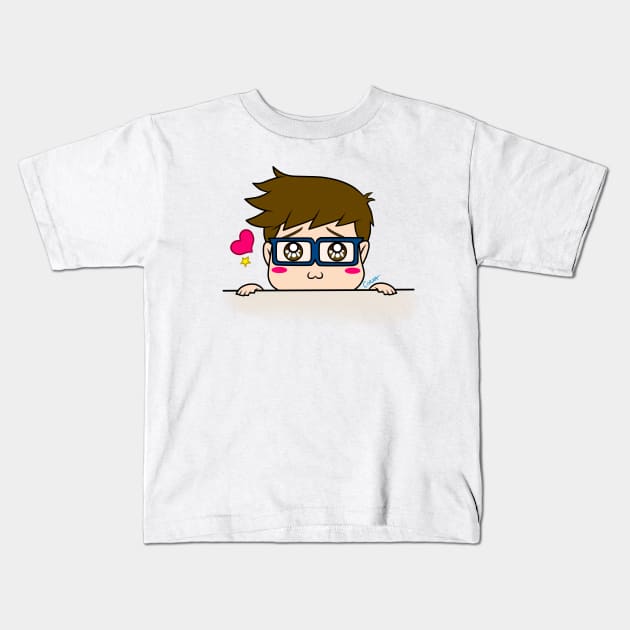 Corza being adorable Kids T-Shirt by corzamoon